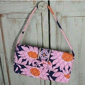 Vera Bradley Purse Knot Just a Clutch Bag Blue